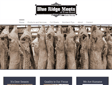 Tablet Screenshot of blueridgemeats.com